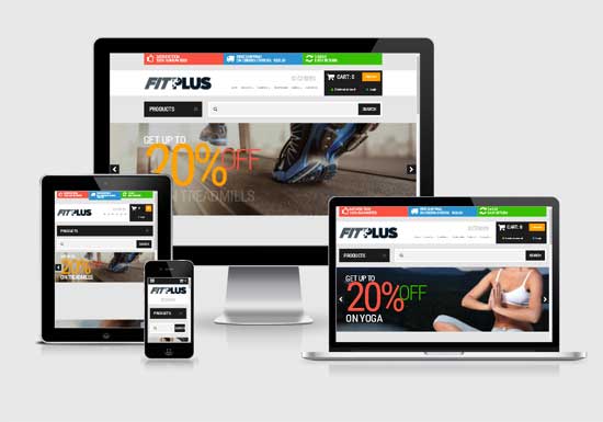 Fitplus website design company in raipur
