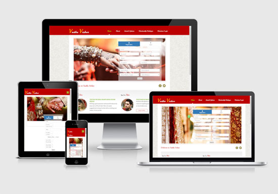 Vadhu Vichar website design company in raipur