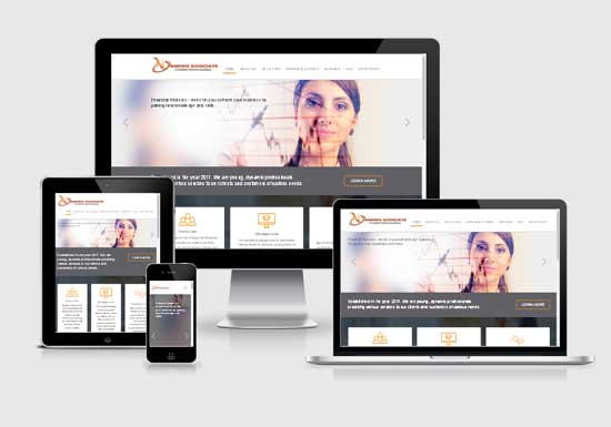 Namdeo Associate website design company in raipur